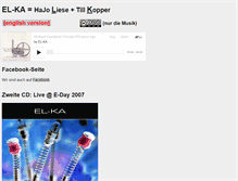 Tablet Screenshot of el-ka.synthmusic.info